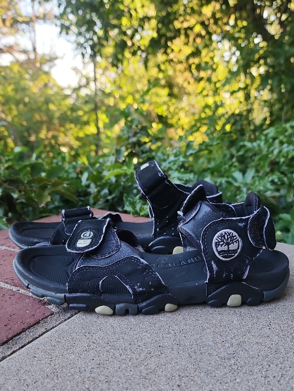 Timberland Black Outdoor Sandals